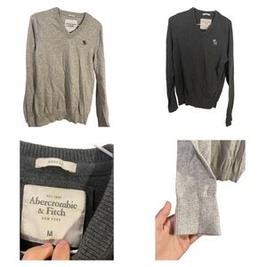 2-for-1 SPECIAL — Two A&F LS V-neck Pullovers